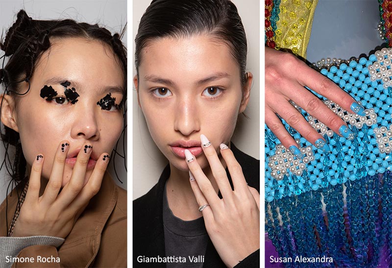 Fall/ Winter 2020-2021 Nail Trends: Nail Appliques & Piercings