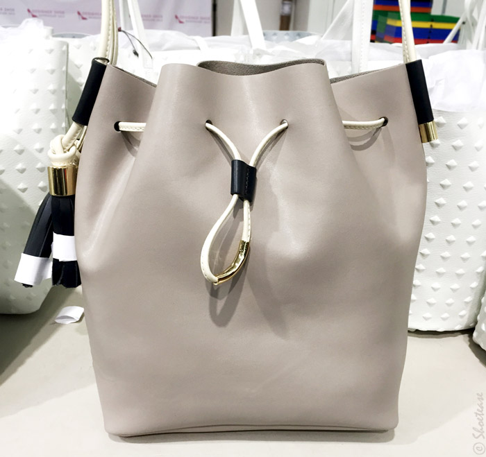 Toronto designer shoe warehouse sale- beige purse