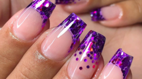 glitter encapsulated nails 38