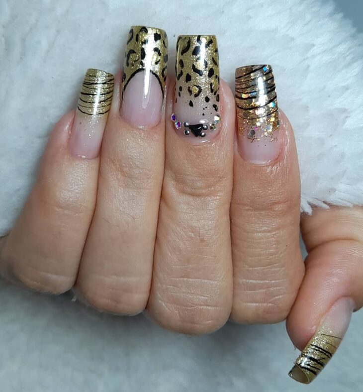 leopard nail 15
