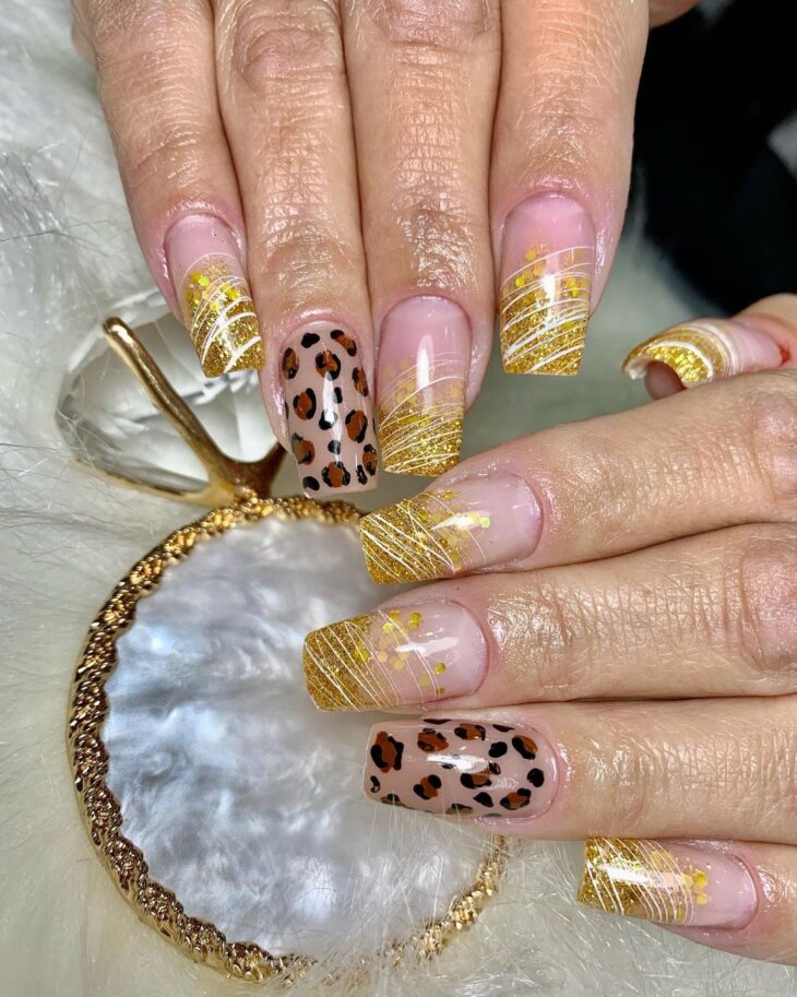 leopard nail 24