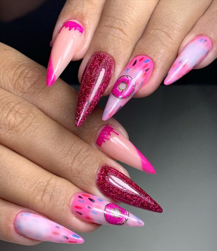 pink nail polish 13