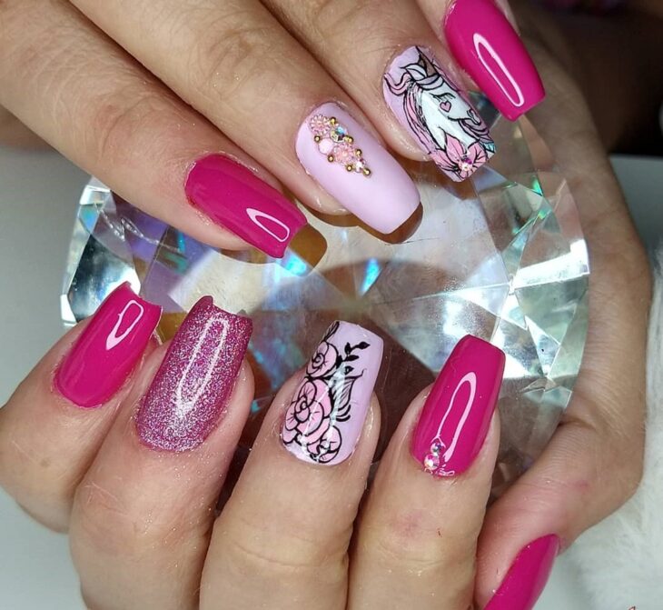 pink nail polish 31
