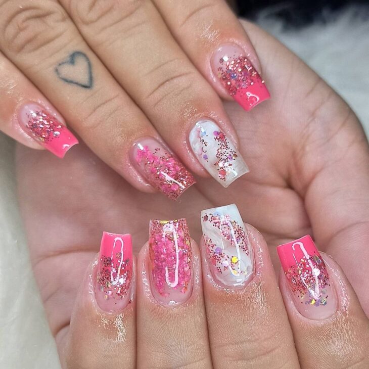 pink nail polish 39