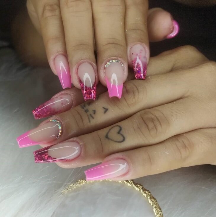 pink nail 42