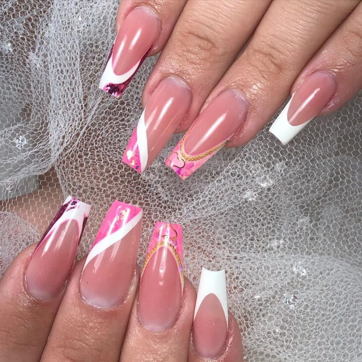 pink nail polish 50
