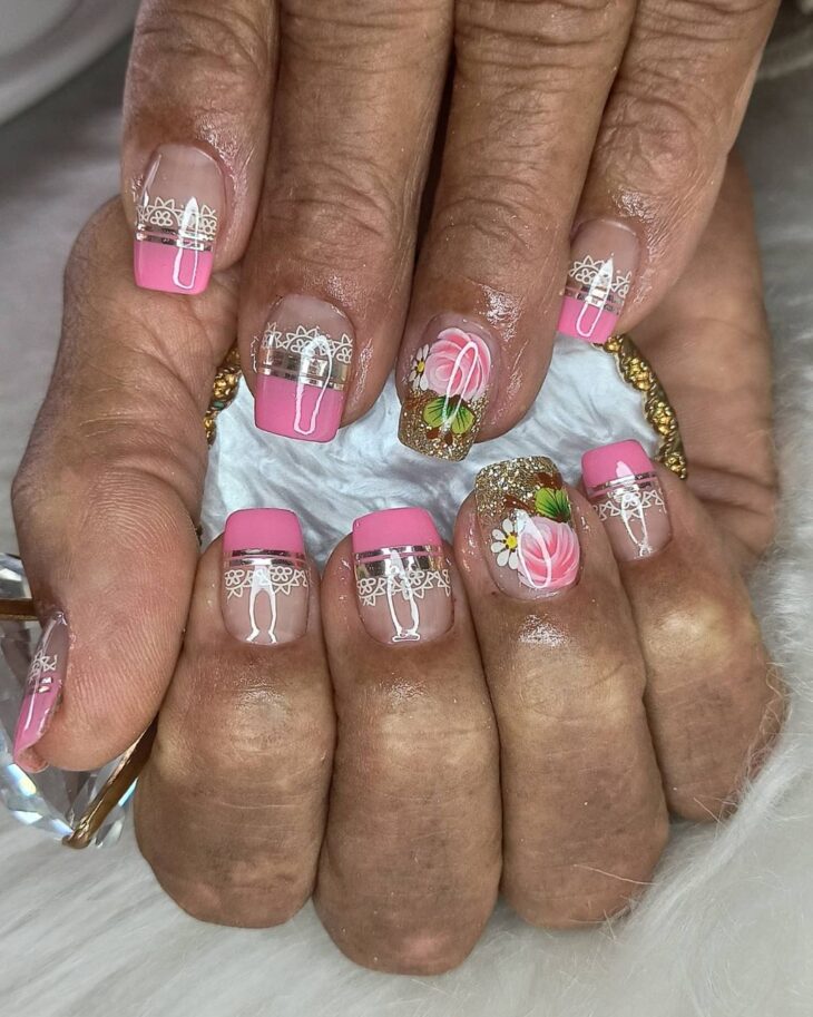 pink nail polish 48