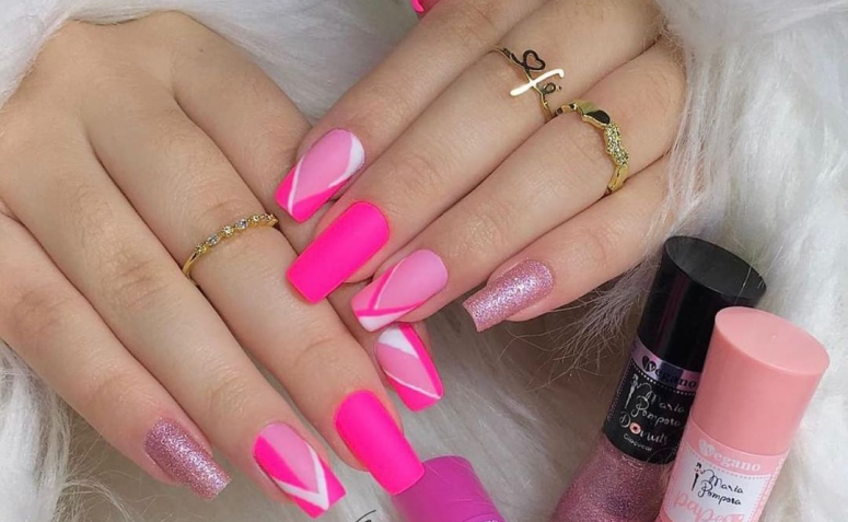 50 delicate and stylish pink nail polish ideas