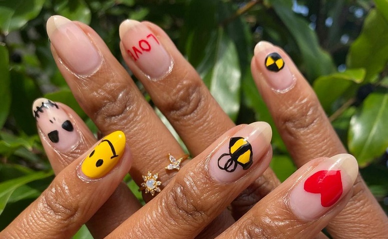 40 pictures of indie nails that are full of style