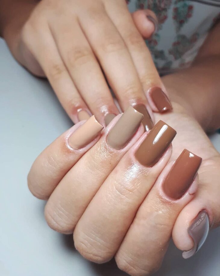 brown nails 7