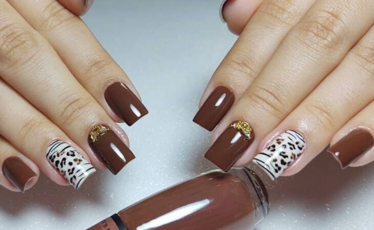 brown nails 20