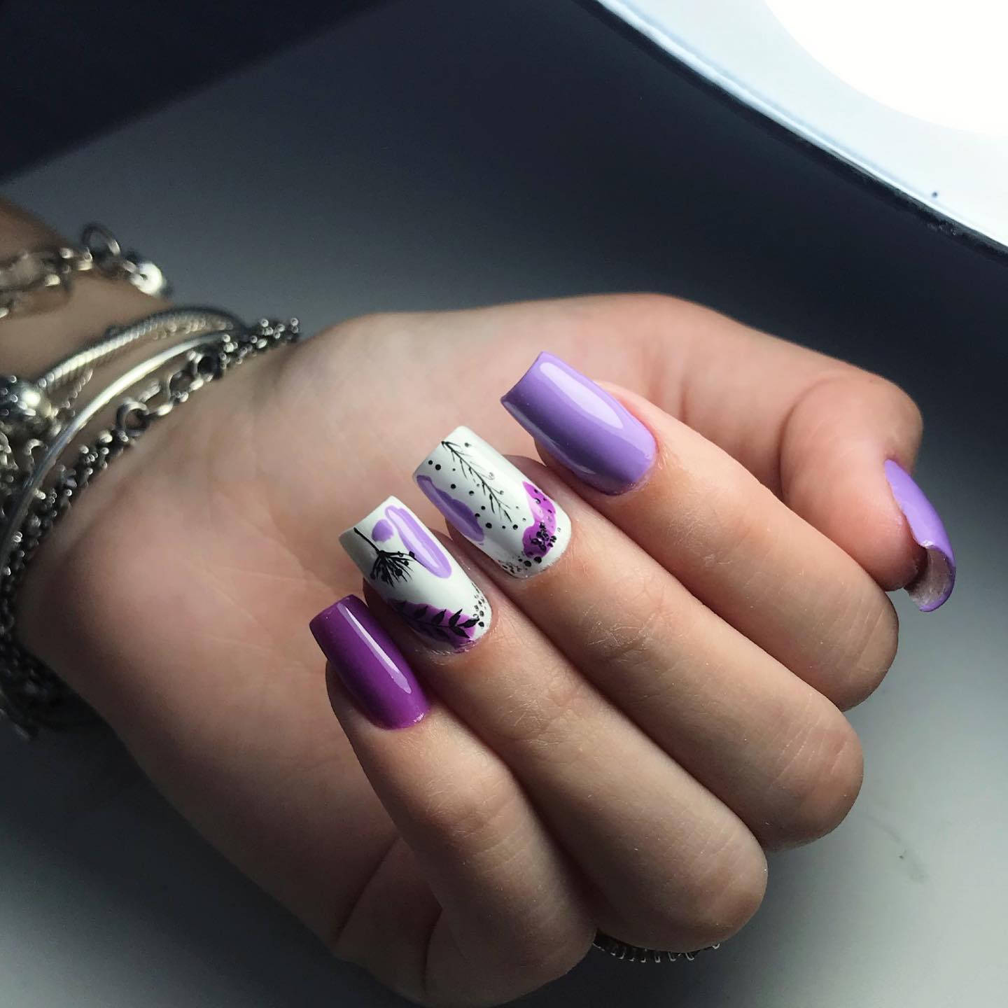 purple nail polish 13