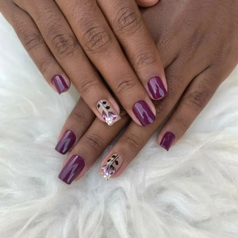 purple nail polish 22