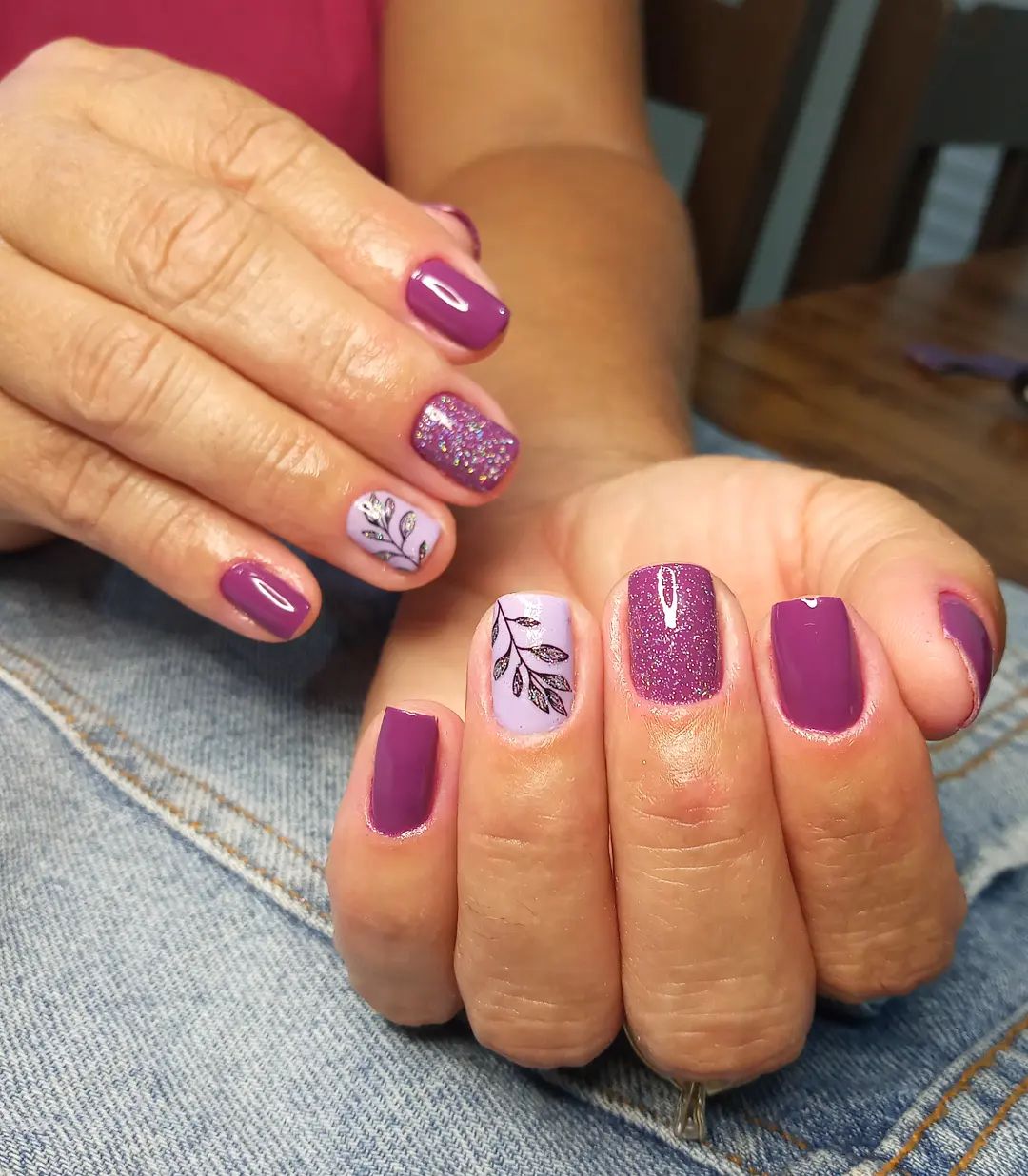 purple nail polish 24