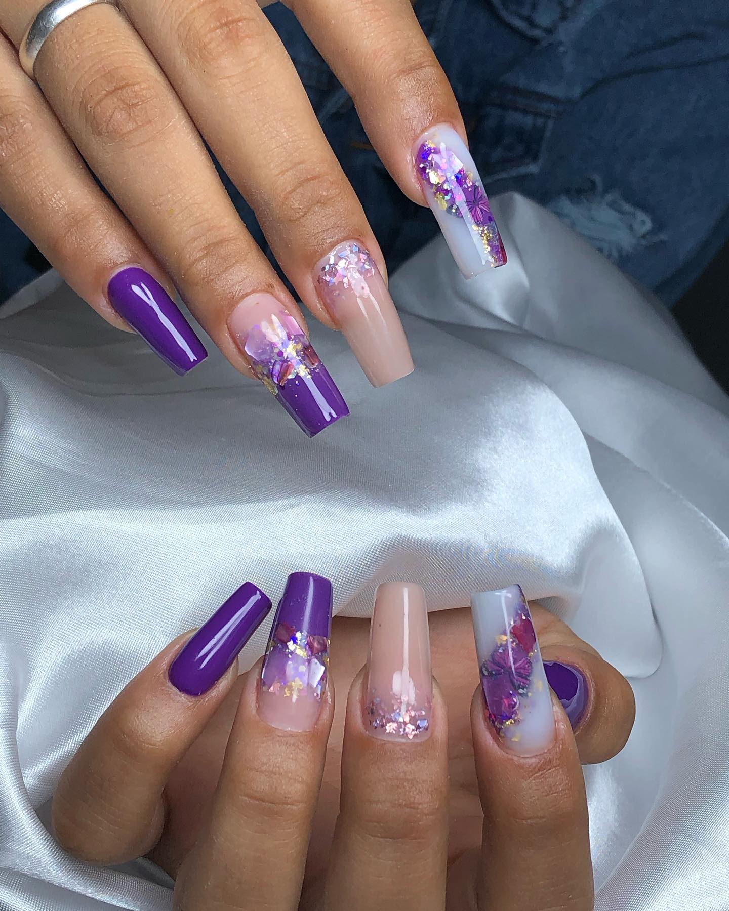 purple nail polish 23