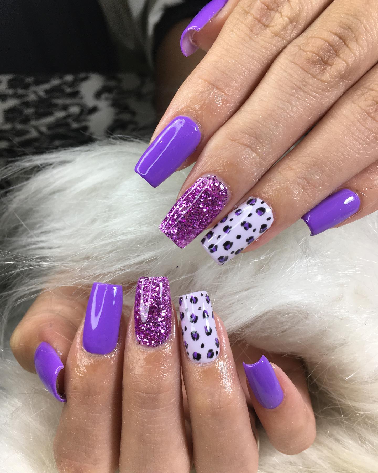 purple nail polish 34