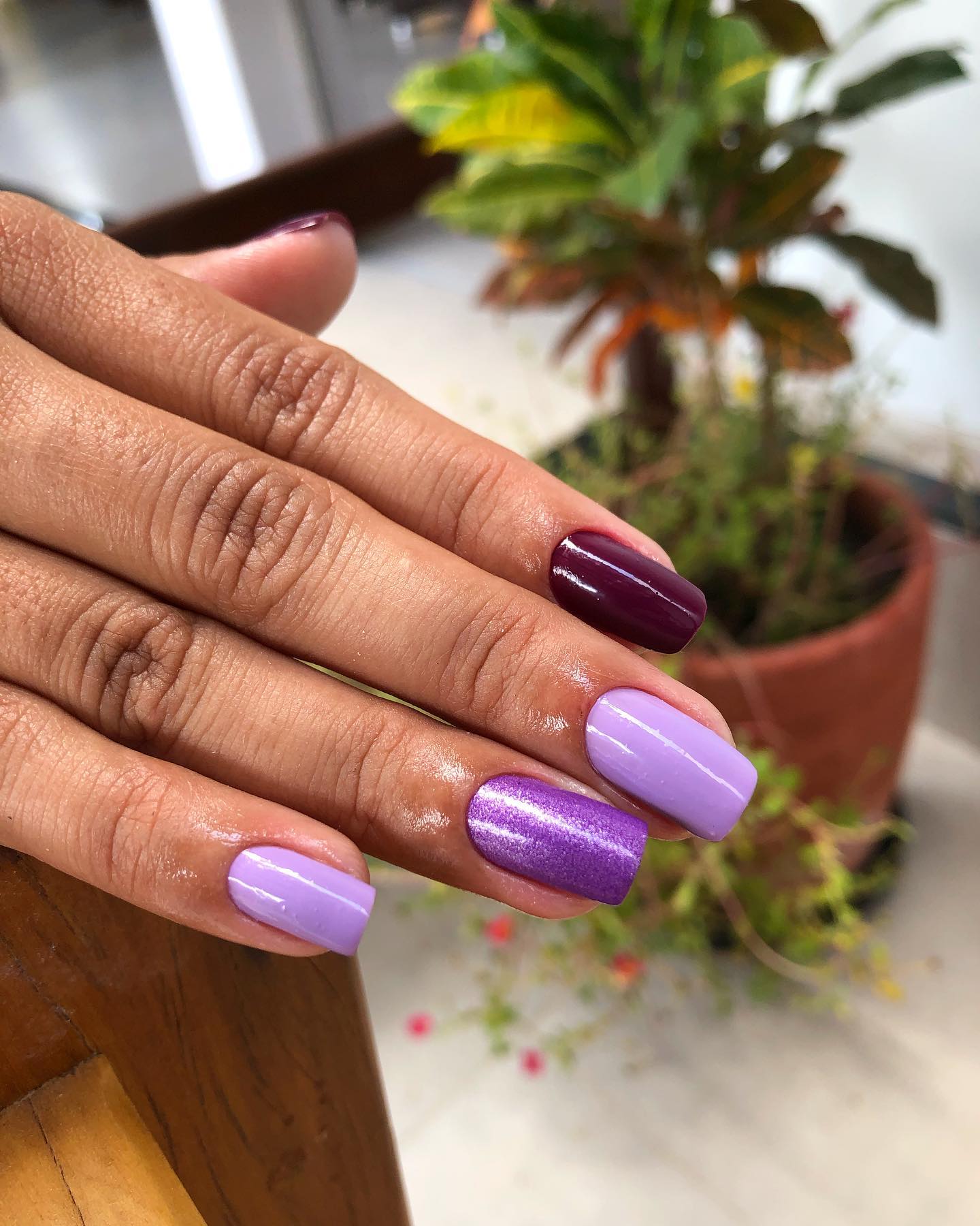 purple nail polish 39