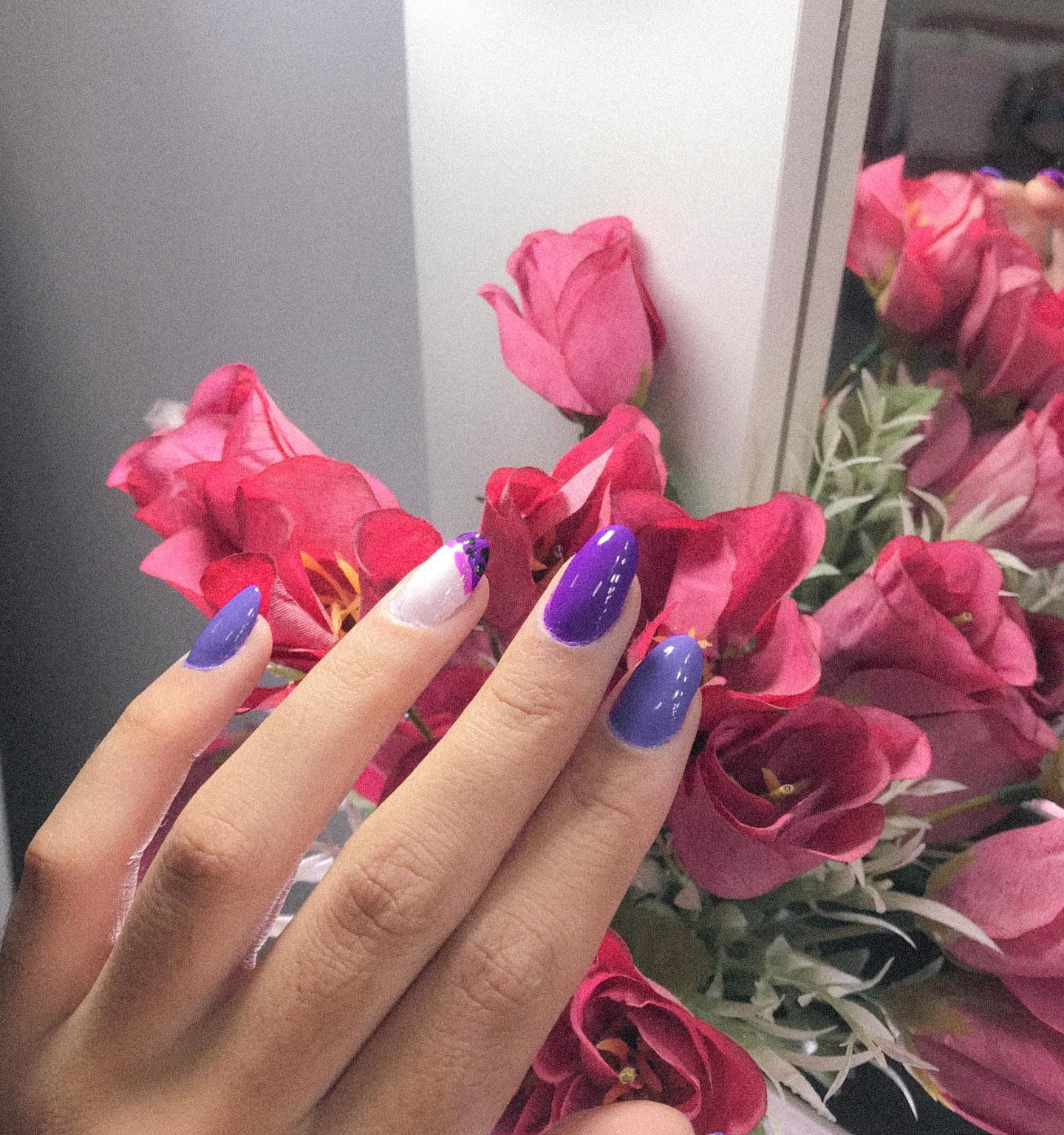 purple nail polish 36
