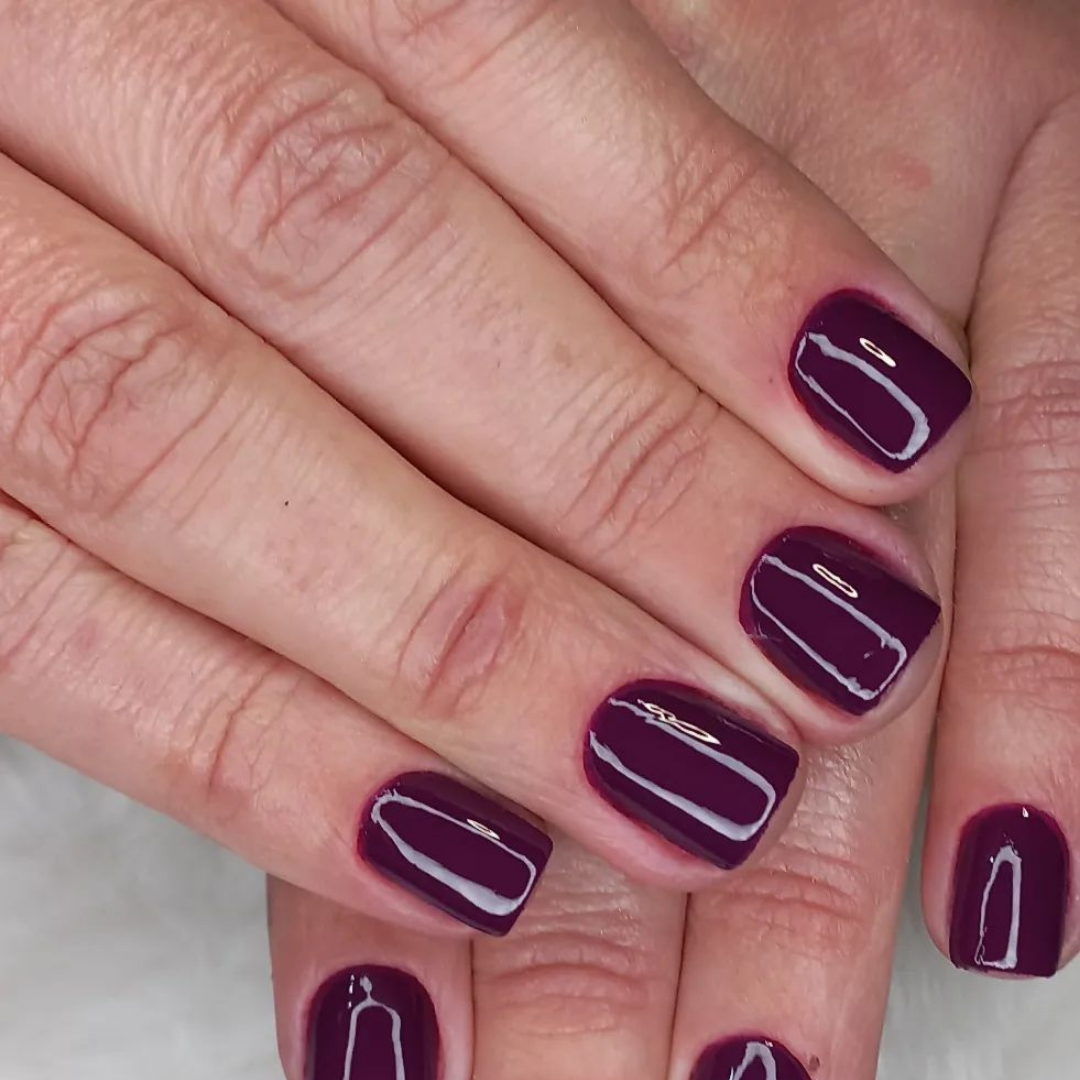 purple nail polish 50