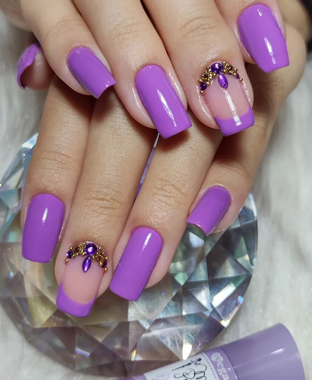 purple nail polish 49