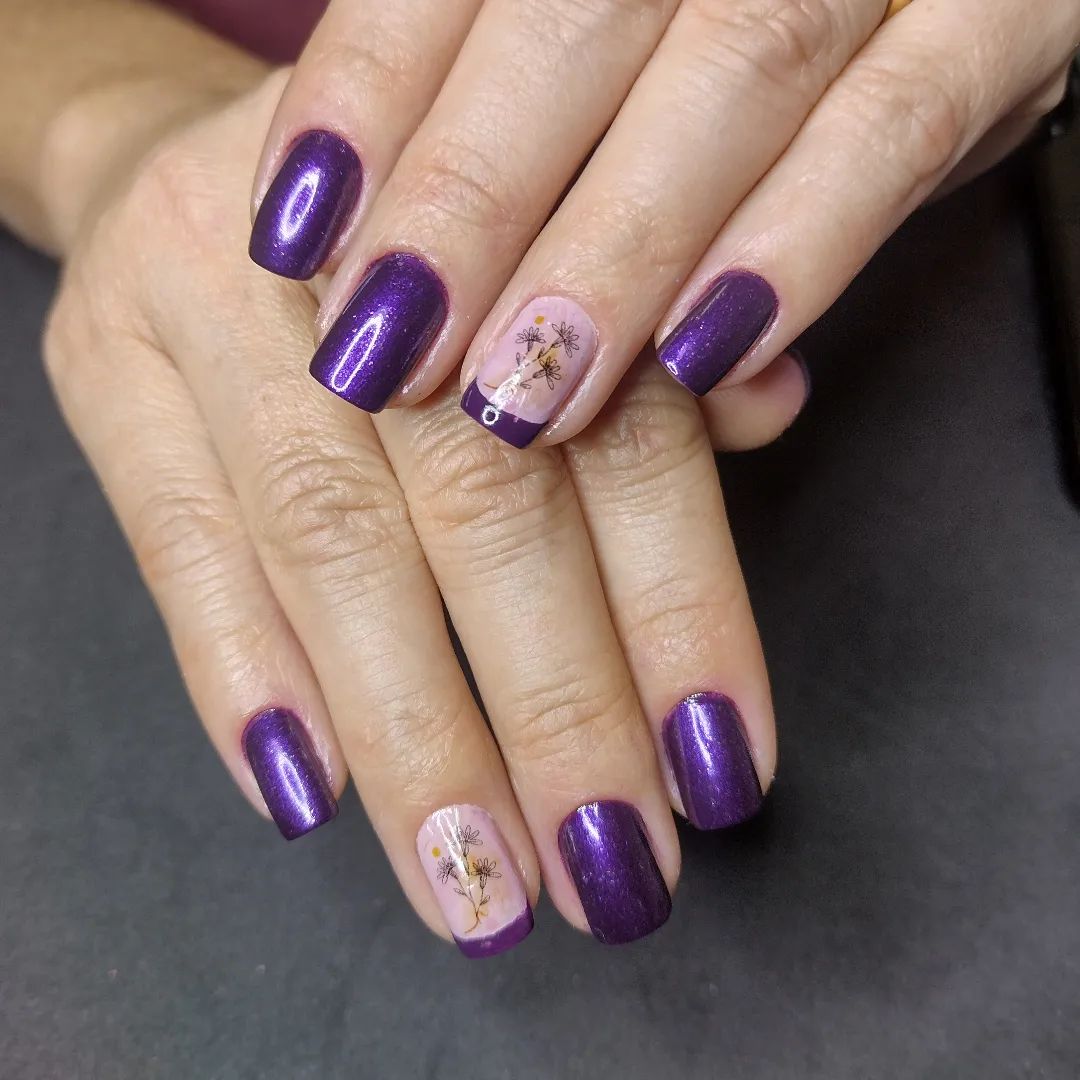 purple nail polish 54