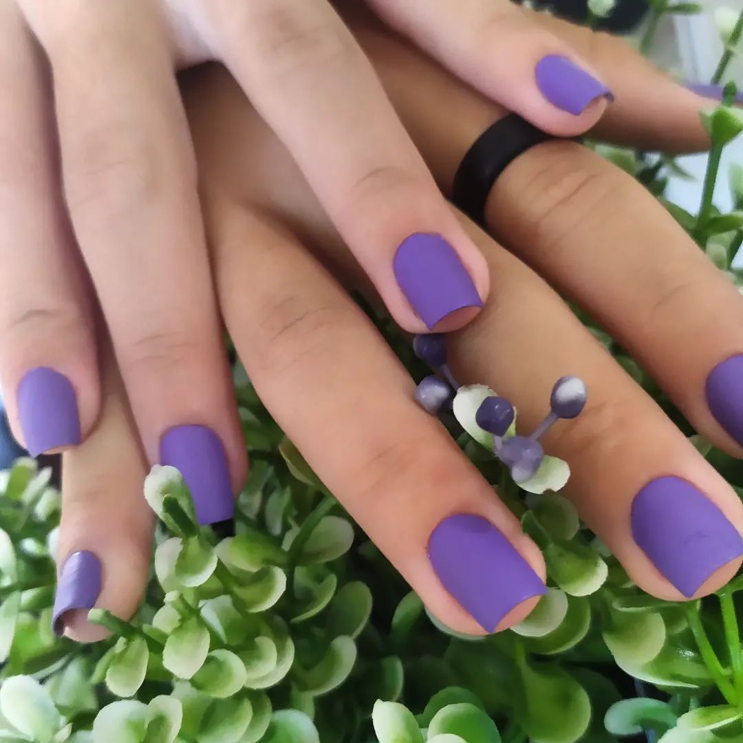 purple nail polish 53