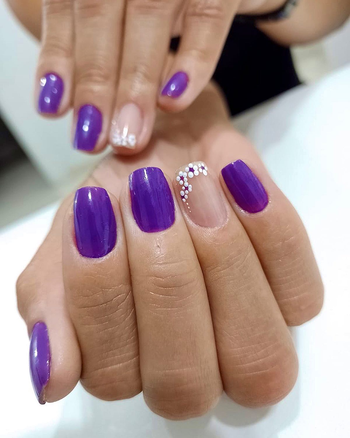 purple nail polish 58