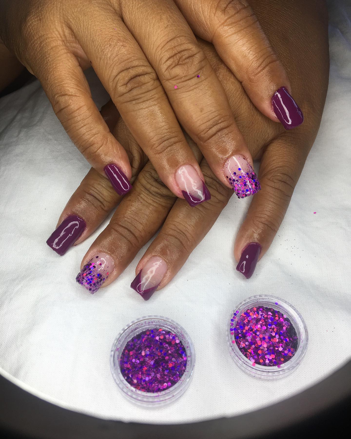 purple nail polish 62