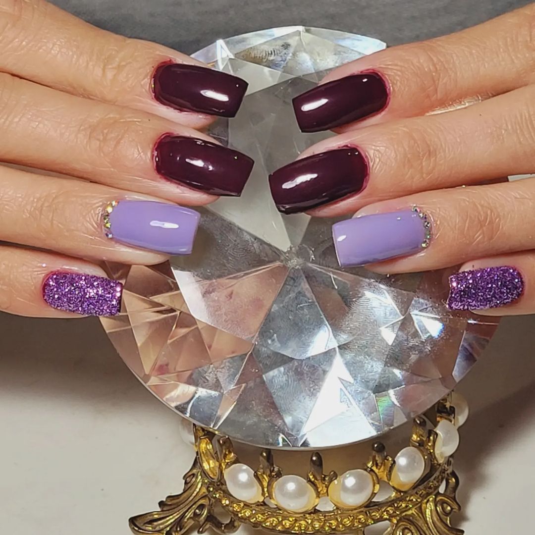 purple nail polish 35