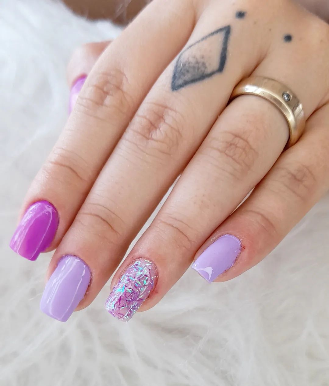 purple nail polish 17