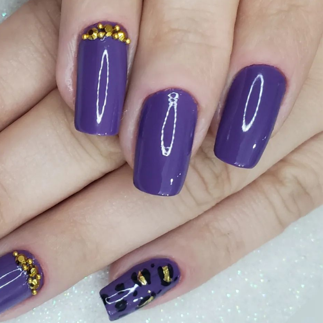 purple nail polish 33