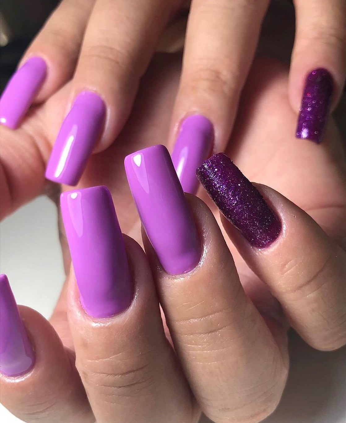 purple nail polish 14