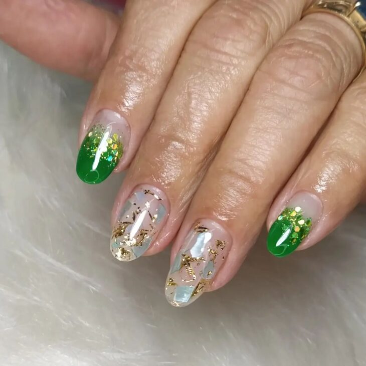 glitter encapsulated nails 17