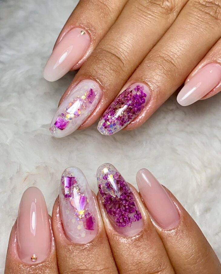 glitter encapsulated nails 18