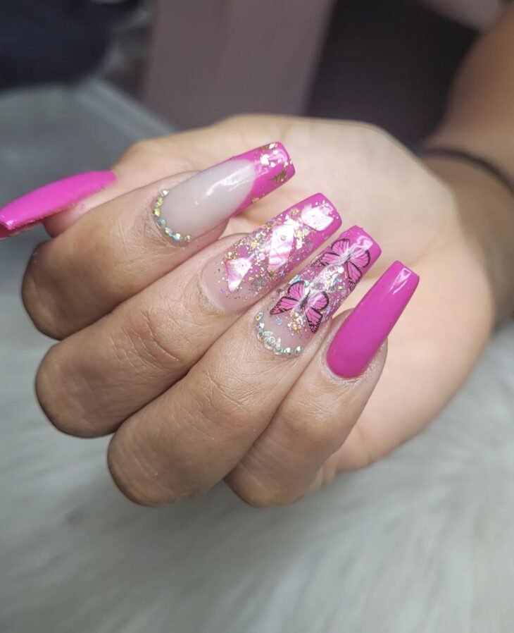glitter encapsulated nails 23